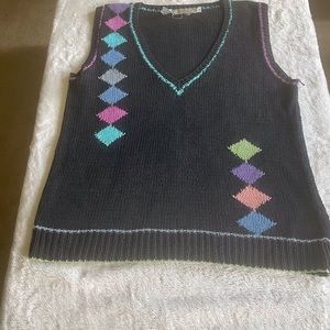 Black Sweater Vest